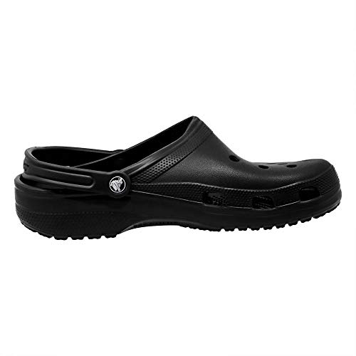 Crocs Classic Clog, Zuecos Unisex Adulto, Negro (Black 001), 43/44 EU