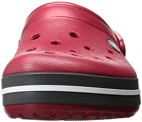 Crocs Crocband U, Zuecos Unisex Adulto, Rojo (Pepper), 38-39 EU