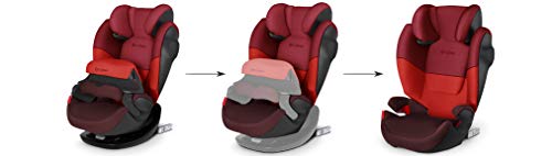 Cybex Silver Pallas M-Fix 519001093 Silla de Coche Grupo 1/2/3, 2 en 1 para Niños, para Coches con y sin Isofix, Colección Color 2019, Azul (Blue Moon)