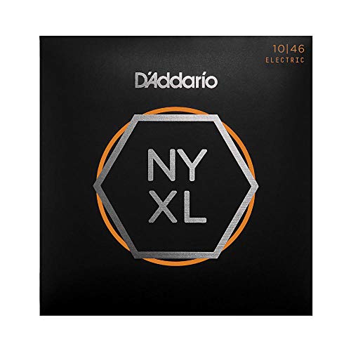 D'Addario NYXL1046 - Juego de cuerdas para guitarra eléctrica, 10-46