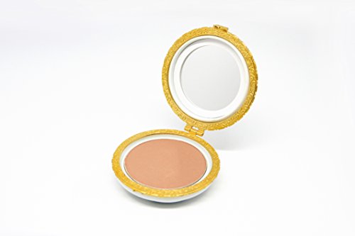 DAI IMPERIAL COSMETICS Polvos Minerales Naturales Compactos Yi Ling – Aportan Luminosidad, Hidratan y Cubren las Manchas - Efecto de Piel de Porcelana – Tono Oscuro - Cosmética Natural – 15 gr.