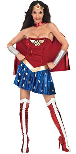 DC Comics - Disfraz de Wonder Woman para mujer, Talla S adulto (Rubie's 888439-S)