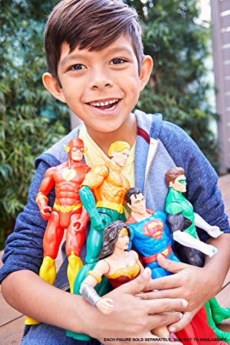 DC Justice League Figura de Acción 30 cm Superman, Juguetes Niños +3 años (Mattel GDT50) , color/modelo surtido