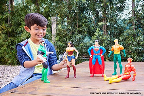 DC Justice League Figura de Acción 30 cm Superman, Juguetes Niños +3 años (Mattel GDT50) , color/modelo surtido