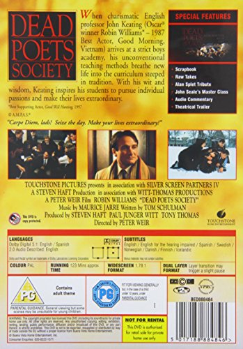 Dead Poets Society [Reino Unido] [DVD]