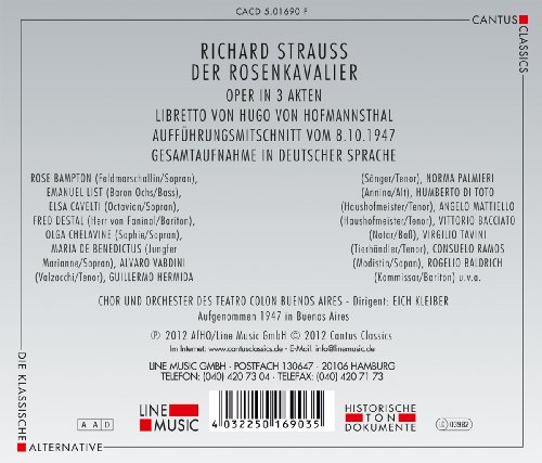 Der Rosenkavalier 3cd