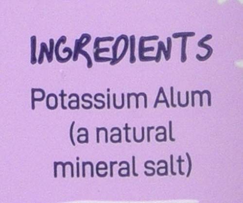 Desodorante natural vegano Rock Chick de Salt of the Earth en cristales sin perfume ni fragancia, protección de larga duración, aprobado por Leaping Bunny, 90 g