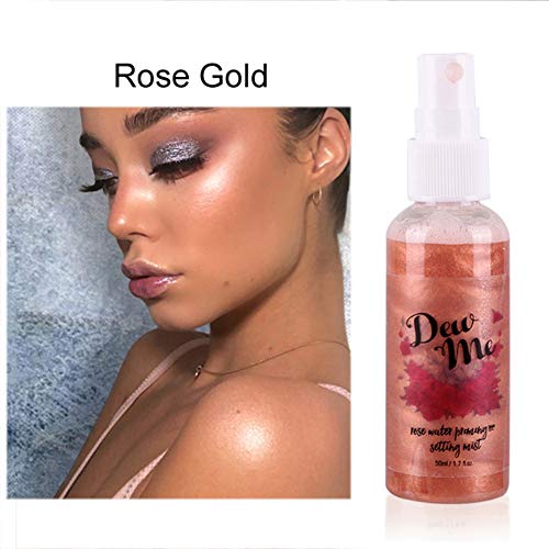 Dewy Glow Spray de acabado hidratante para cuerpo y cara