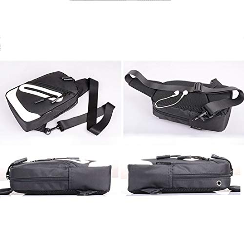 DFV mobile - Mochila Bolso Bandolera Nylon para Gigabyte O2 XDA Denim - Negra