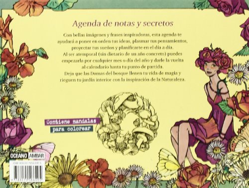 Diario de mi jardín secreto: Agenda de notas y secretos (Ilustrados)