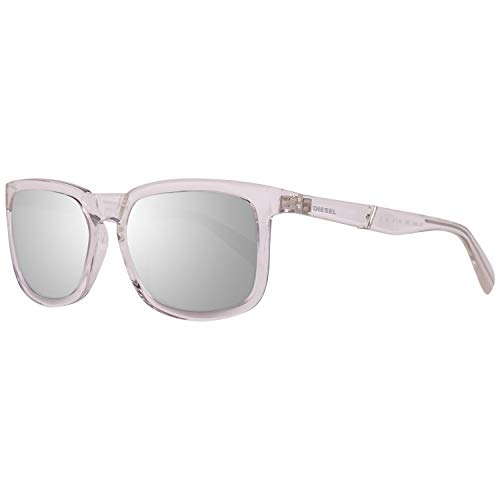 Diesel DL0262 26C 56 Monturas de Gafas, Transparente (CristalloFumo Specchiato), 56.0 Unisex Adulto