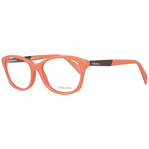 Diesel DL5088-072-53 Gafas, NARANJA, 53/16/140 para Mujer