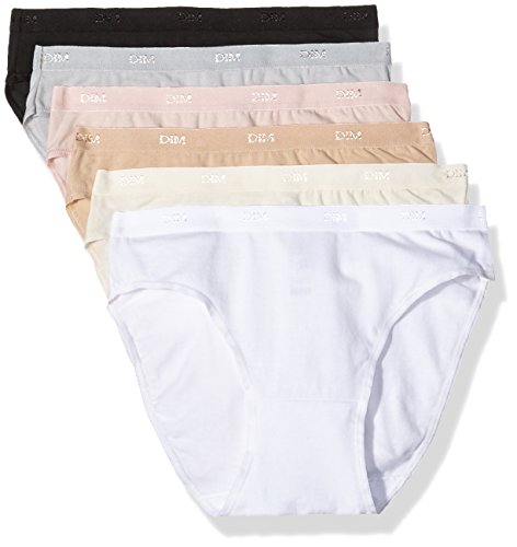 Dim Les Pocket Ecodim Slip X6 Bragas, Multicolor (Lot Basique), 40 (Talla del Fabricante: 40 Taglia Produttore 40/42) (Pack de 6) para Mujer