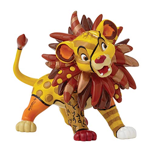 Disney de Romero Britto Mini Simba Figura Decorativa