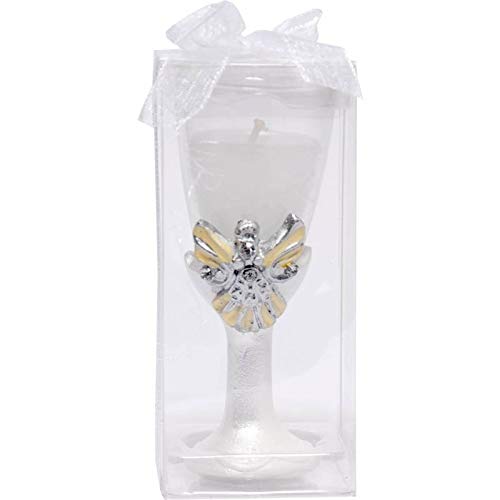 DISOK - Vela Elegant Angel - Velas y Detalles para Primera Comunión, Comuniones Originales