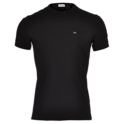 Dolce & Gabbana - Camiseta - Cuello redondo - para hombre Negro S