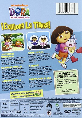 Dora - La Exploradora: ¡Explora La Tierra! [DVD]