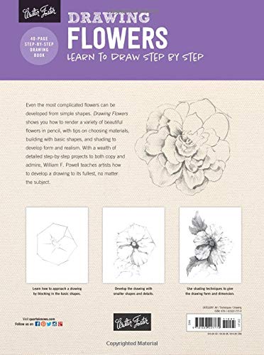 Drawing: Flowers with William F. Powell: Learn to draw step by step (How to Draw & Paint)