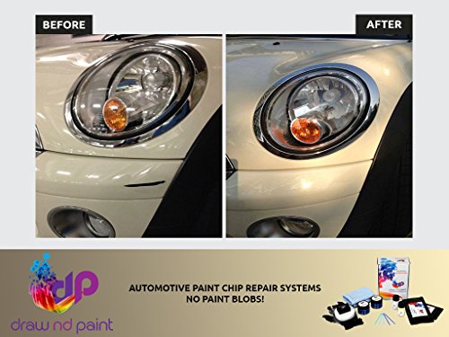 DrawndPaint for/Smart Roadster Cabrio/Uni Schwarz - C46L / Touch-UP Sistema DE Pintura Coincidencia EXACTA/Essential Care