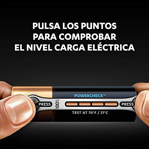 Duracell Ultra AA con Powerchek, Pilas Alcalinas, paquete de 12, 1.5 Voltios LR06 MX1500
