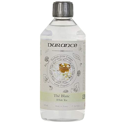 Durance - Perfume de lámpara cataliza THE BLANCO 500 ml fabricado en Francia