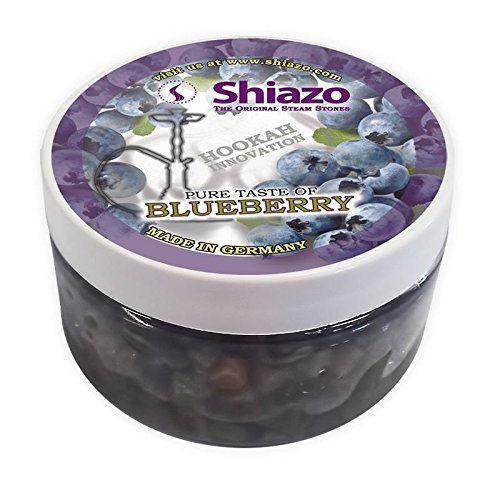 DXP Shiazo 5x 100 Gr. Piedra Gránulos Sin nicotina - Nikotinfreier Sustituto Del Tabaco (Dos manzanas, rosa, menta de uva, guayaba,Té helado Long Island)