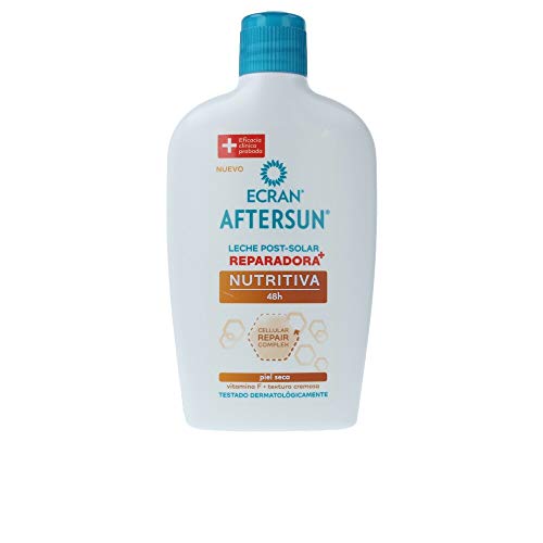 Ecran Aftersun - Leche Post-Solar Reparadora y Nutritiva, para Pieles Secas - 400 ml