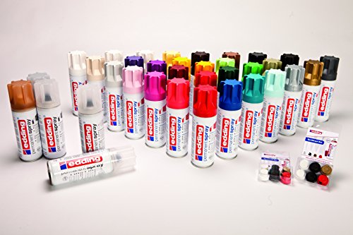 edding 5200-998 - Spray de pintura acrílica de 200 ml, secado rápido sin burbujas, imprimación plástica incolora