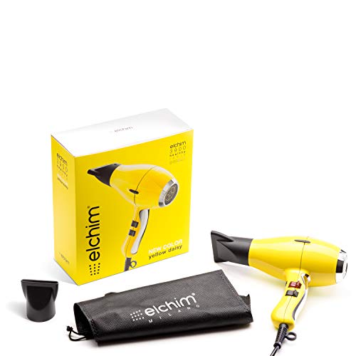 Elchim 3900 - Secador de pelo, 2400 W, color amarillo