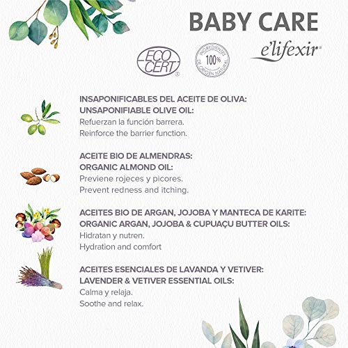 Elifexir Baby Care | Aceite Masaje Natural | Ingredientes 100% Naturales | 125ml