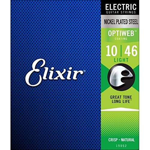 Elixir 19052 luz con revestimiento de cuerdas para guitarra eléctrica