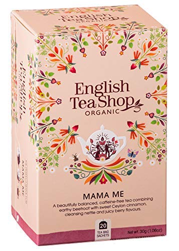 English Tea Shop Té de hierbas orgánicas para madres con manzanilla, ortiga e hinojo fabricado en Sri Lanka - 1 x 20 bolsitas de té (30 gramos)