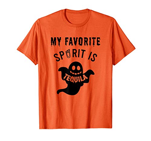 Espíritu favorito Tequila / Disfraz de fantasma Bebida Camiseta