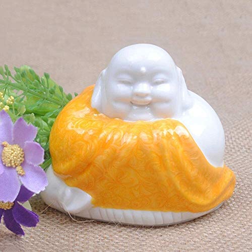 Estatuas Chino Feng Shui Decoración Laughing Buddha hogar del Coche y de la Oficina de felicitaciones Regalos de Buena Suerte y atraer la Riqueza 0915