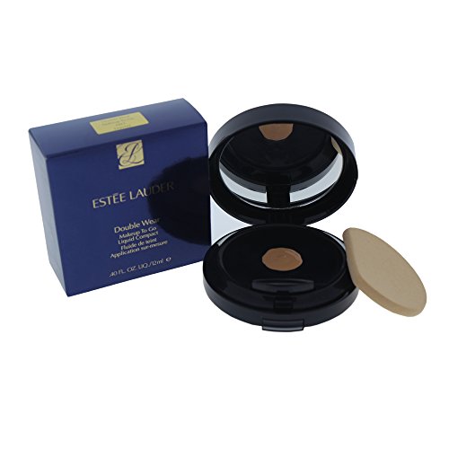 Estee Lauder Double Wear Makeup To Go Liquid Compact - Polvos compactos, color tawny, 12 ml