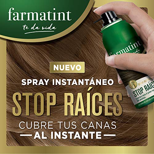 Farmatint Spray instantáneo capilar Stop Raíces, tono rubio oscuro - 75 ml