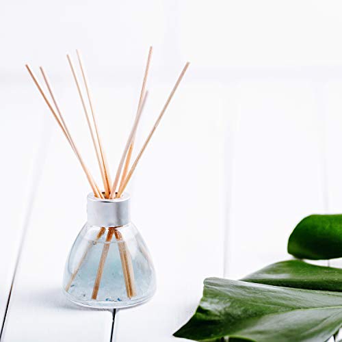 FEPITO 250 piezas Reed Diffuser Sticks Oil Aroma Diffuser Sticks Rattan Wood Ricks