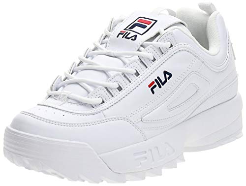 FILA Disruptor, Zapatillas para Hombre, White, 42 EU