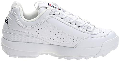 FILA Disruptor, Zapatillas para Hombre, White, 42 EU