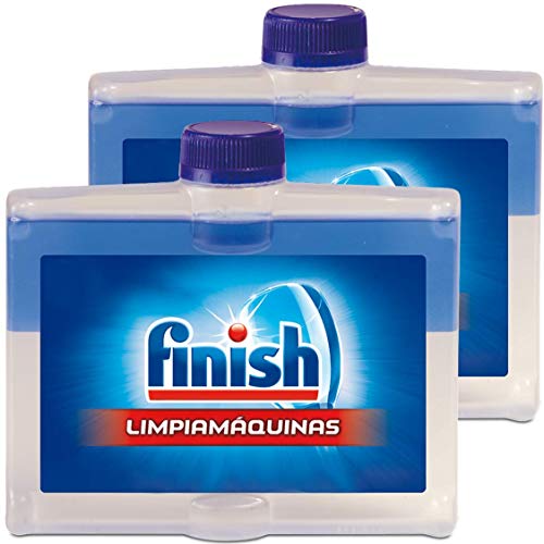 Finish Limpiamáquinas Líquido para lavavajillas - 2 unidades