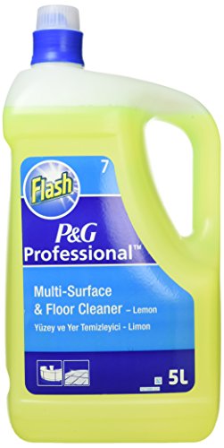 Flash All Purpose Cleaner for Washable Surfaces 5 Litres Lemon Fragrance Ref VPGFLL5