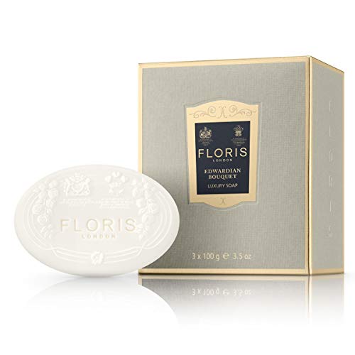 FLORIS LONDON Edwardian Bouquet Jabón De Lujo - 3 Unidades x 100 gr.