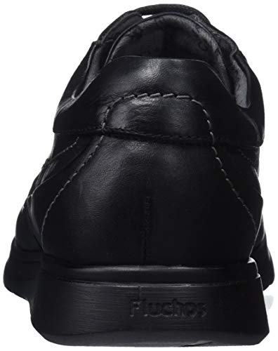 Fluchos New Professional, Zapatos de Trabajo para Hombre, Negro (Sanotan Negro Negro), 41 EU