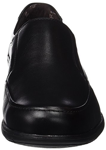 Fluchos- retail ES Spain 8499, Zapatos sin Cordones Hombre, Negro (Black), 43 EU