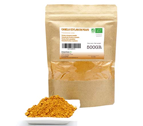 Frisafran Canela Ceylan en polvo Ecológica - 500 Gr