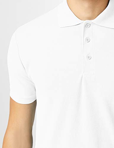 Fruit of the Loom Raglan Sleeve - Polo para hombre, color blanco, talla XX-Large