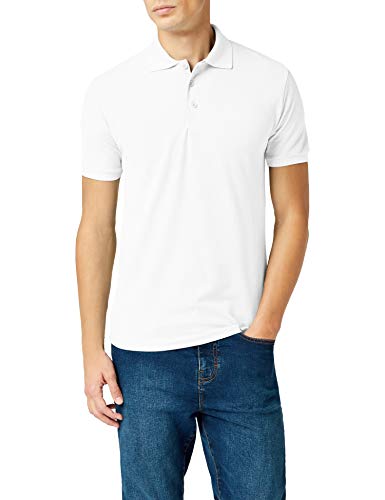 Fruit of the Loom Raglan Sleeve - Polo para hombre, color blanco, talla XX-Large