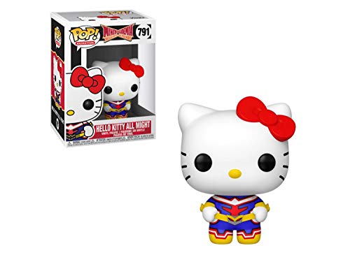 Funko Pop! Animación: Sanrio/My Hero Academia - Hello Kitty-All Might, Multicolor (46829)