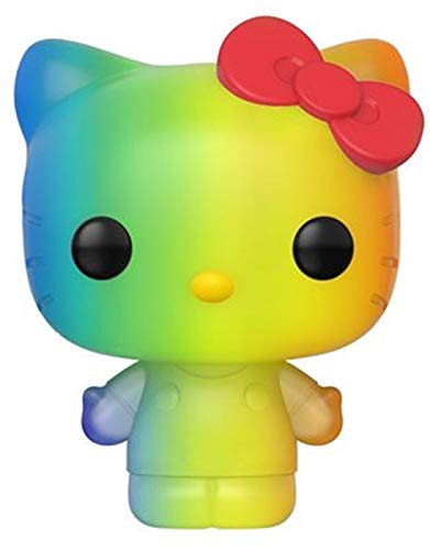 Funko- Pop Sanrio 2020-Hello Pride 2020 Hello Kitty(RNBW) Figura Coleccionable, Multicolor (49843)