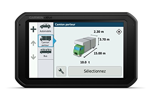 Garmin 010-01856-10 dēzlCam 785 Full EU LMT-D, navegador GPS de 7 Pulgadas con mapas de por Vida (Europa) y Dash CAM integrada, Negro